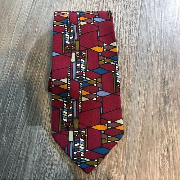 Boxelder Mens Silk Tie Made in Italy - Picture 1 of 7